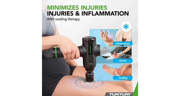 Nahřívací a chladící hlava pro masážní pistoli TUNTURI Heat and Cool
