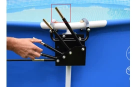 Nástavec na sklolaminátovou tyč (k zastřešení Pool House Control 3,05 a 3,66 m)