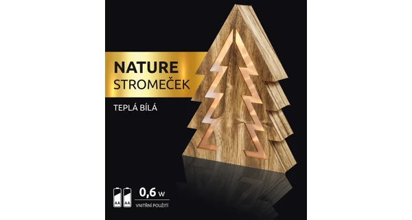 Nature stromeček 10 LED