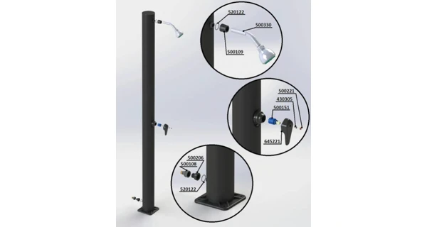 O-kroužek k solární sprše UNO 14, 27x2 mm