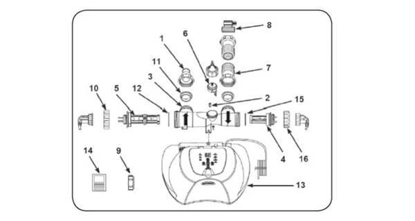 O-kroužek titanové elektrody k chlorinátoru - 11585