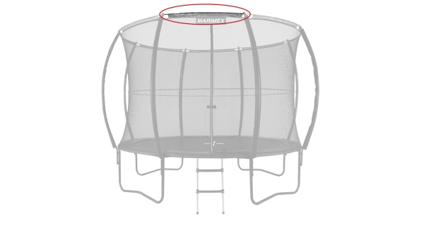 Obruč ochranné sítě sklolaminátová  - Trampolína Marimex Comfort 305 cm