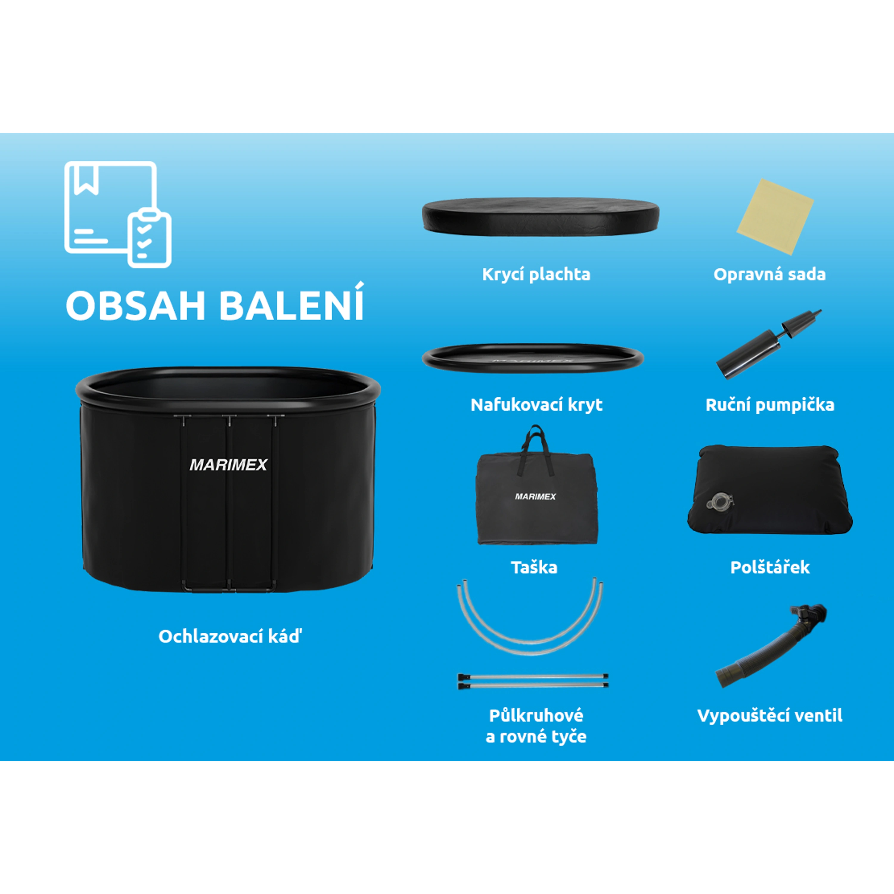 Marimex | Ochlazovací káď 125x75x77 cm | 11650052 Obrázek