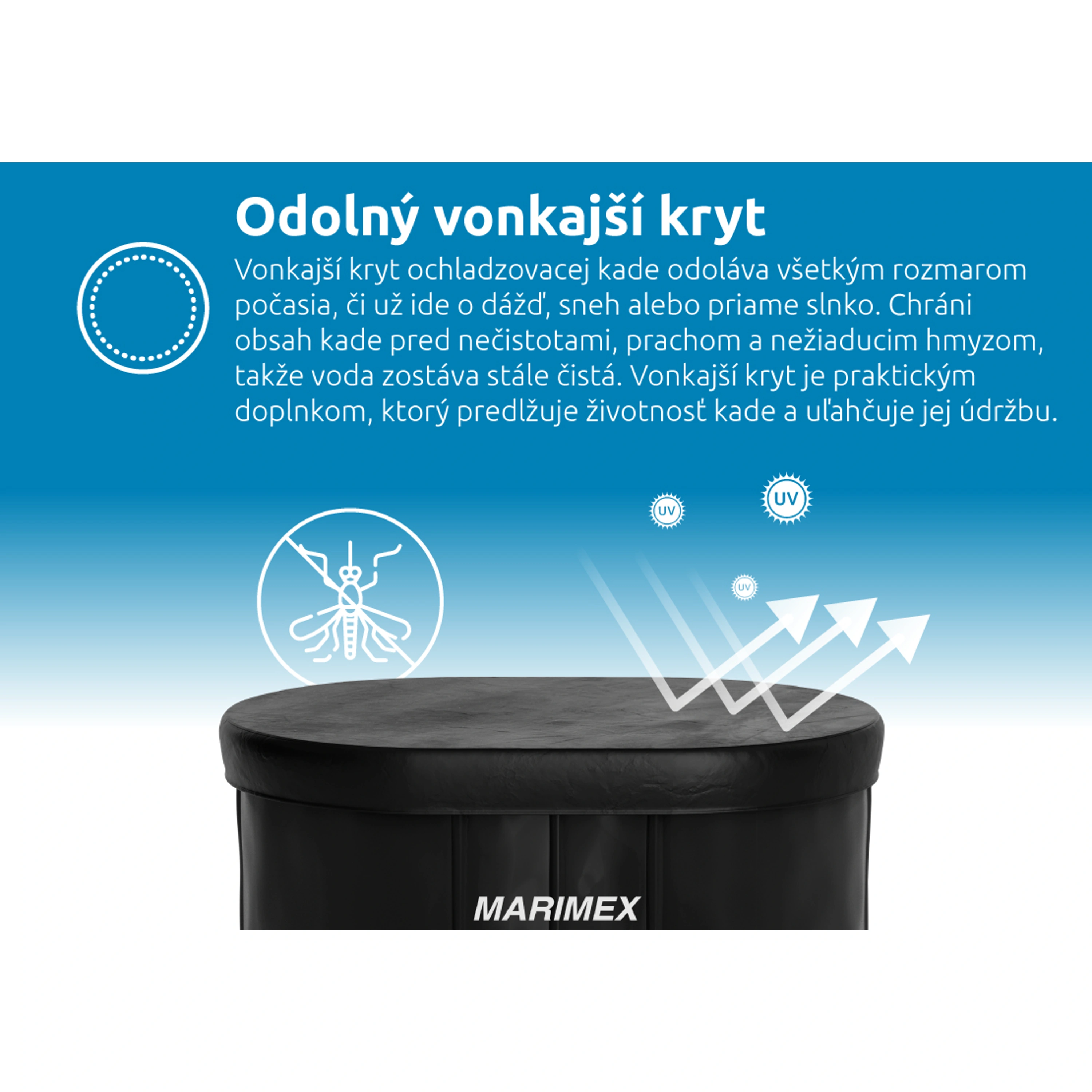 Marimex | Ochlazovací káď 125x75x77 cm | 11650052 Obrázek