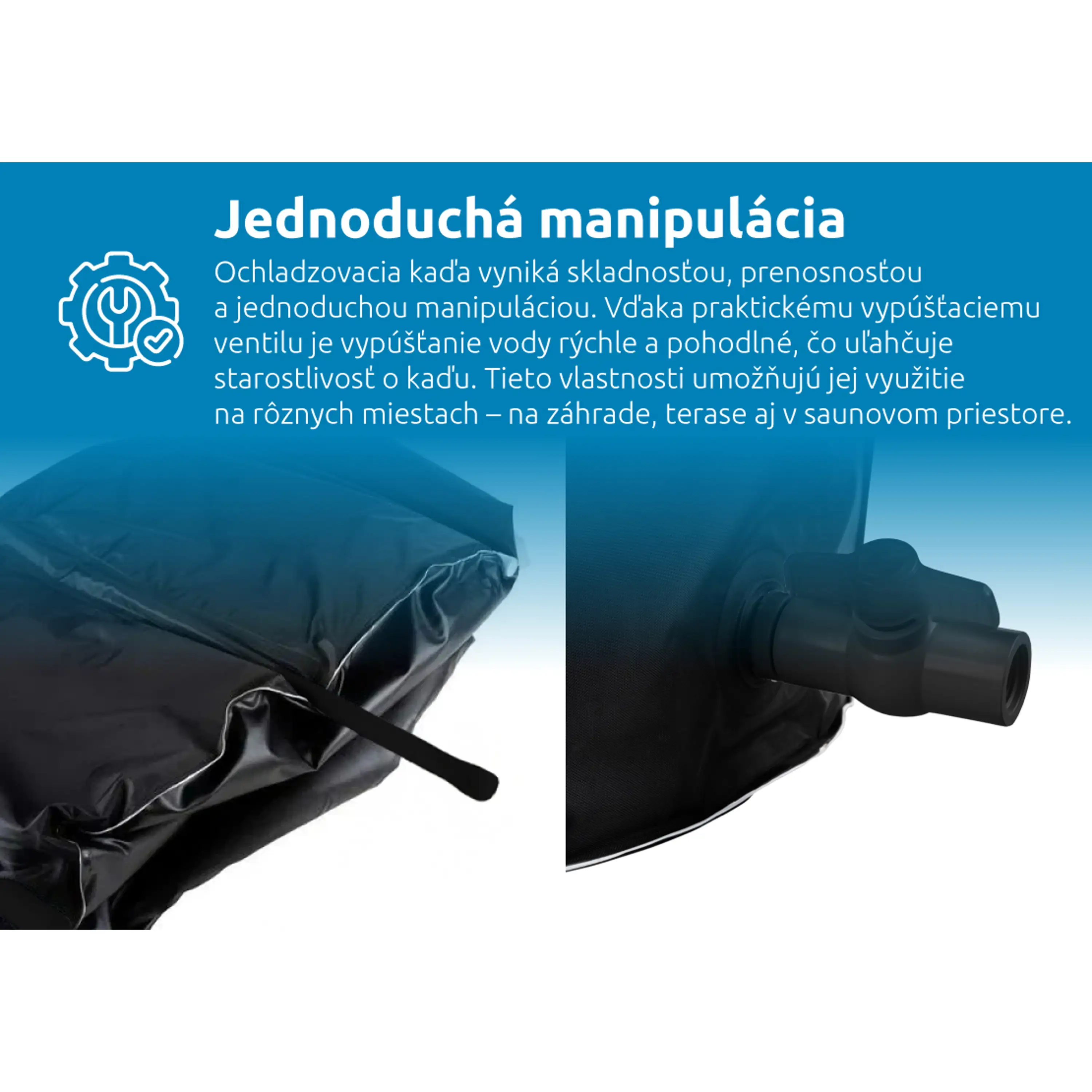 Marimex | Ochlazovací káď 125x75x77 cm | 11650052 Obrázek