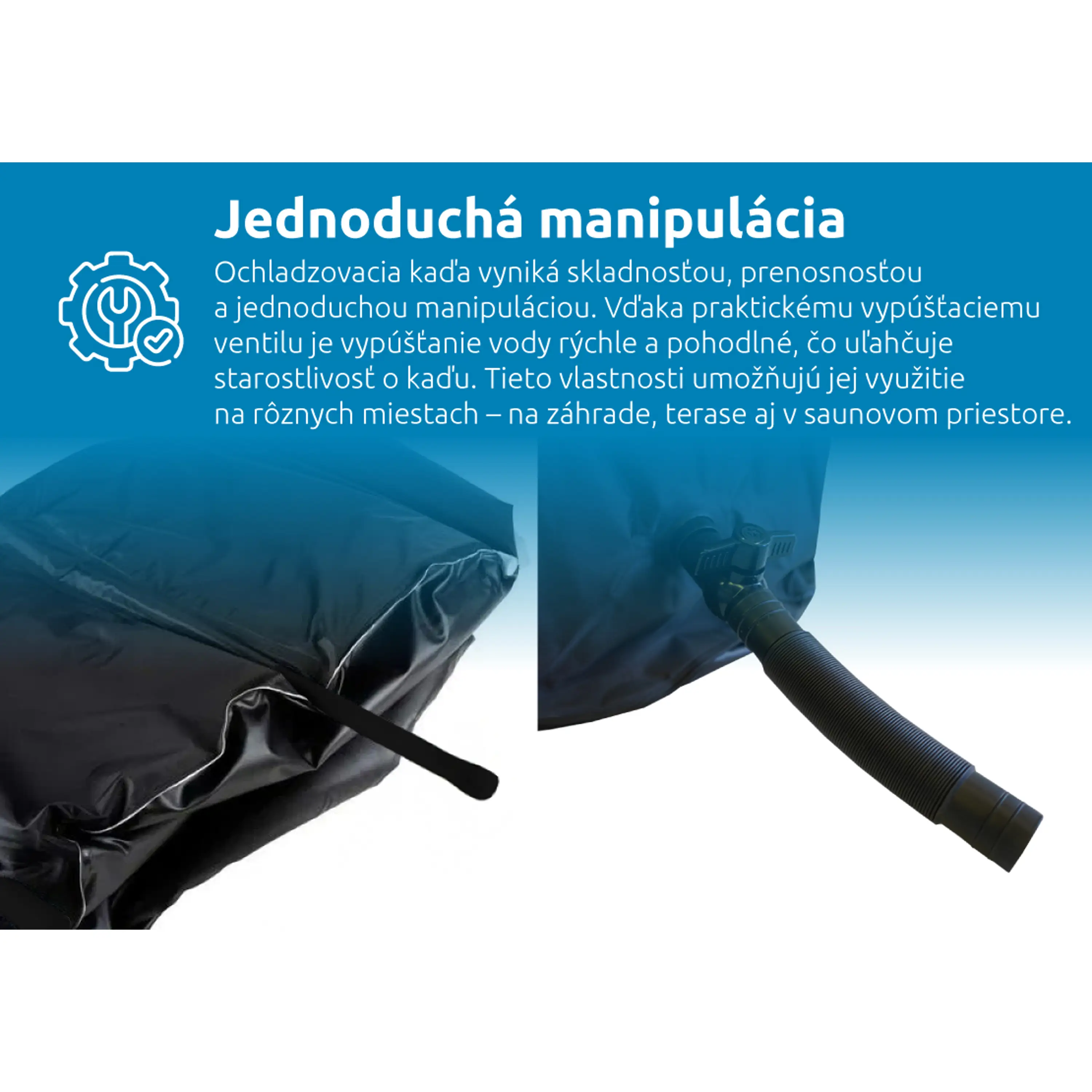 Marimex | Ochlazovací káď 90x75 cm | 11650051 Obrázek