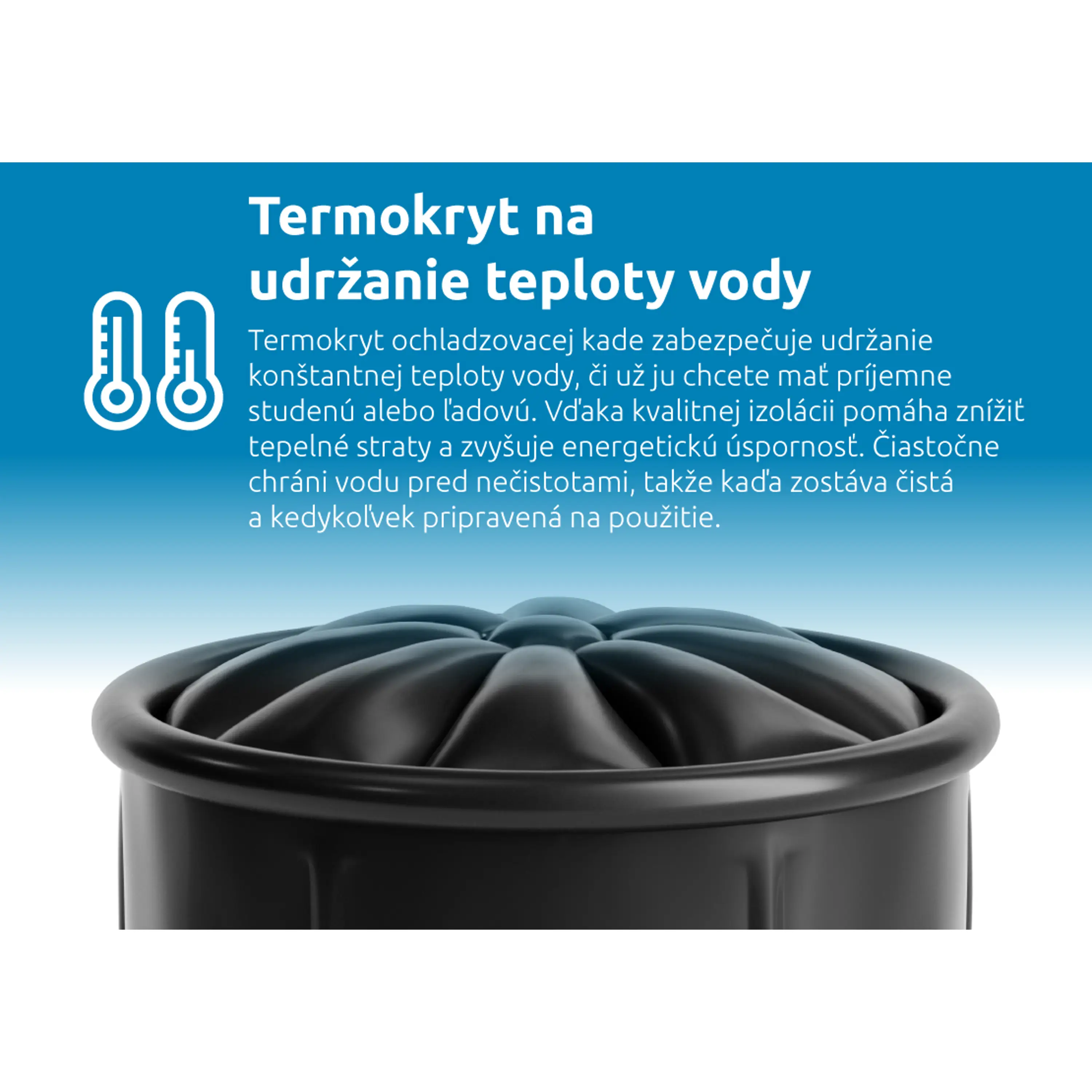 Marimex | Ochlazovací káď 90x75 cm | 11650051 Obrázek