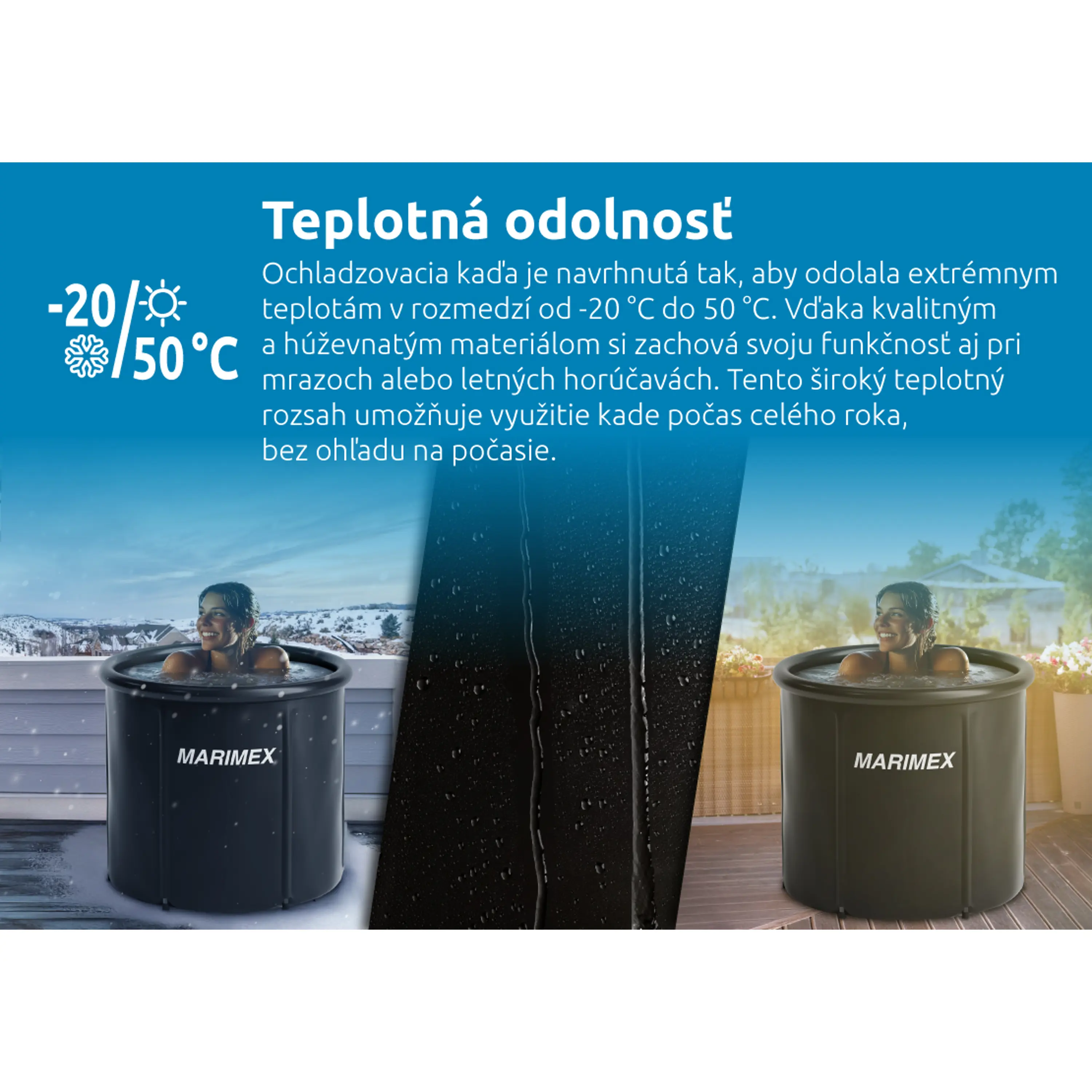 Marimex | Ochlazovací káď 90x75 cm | 11650051 Obrázek