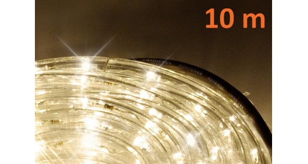 Pásek LED 10 m - 240 diod - teplá bílá