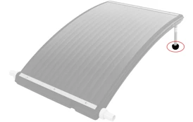 Patka nohy solárního ohřevu Slim 3000