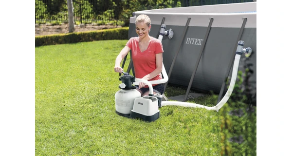 Písková filtrace Intex QX2100 se solinátorem