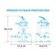 Rozměry filtrace ProStar 2000