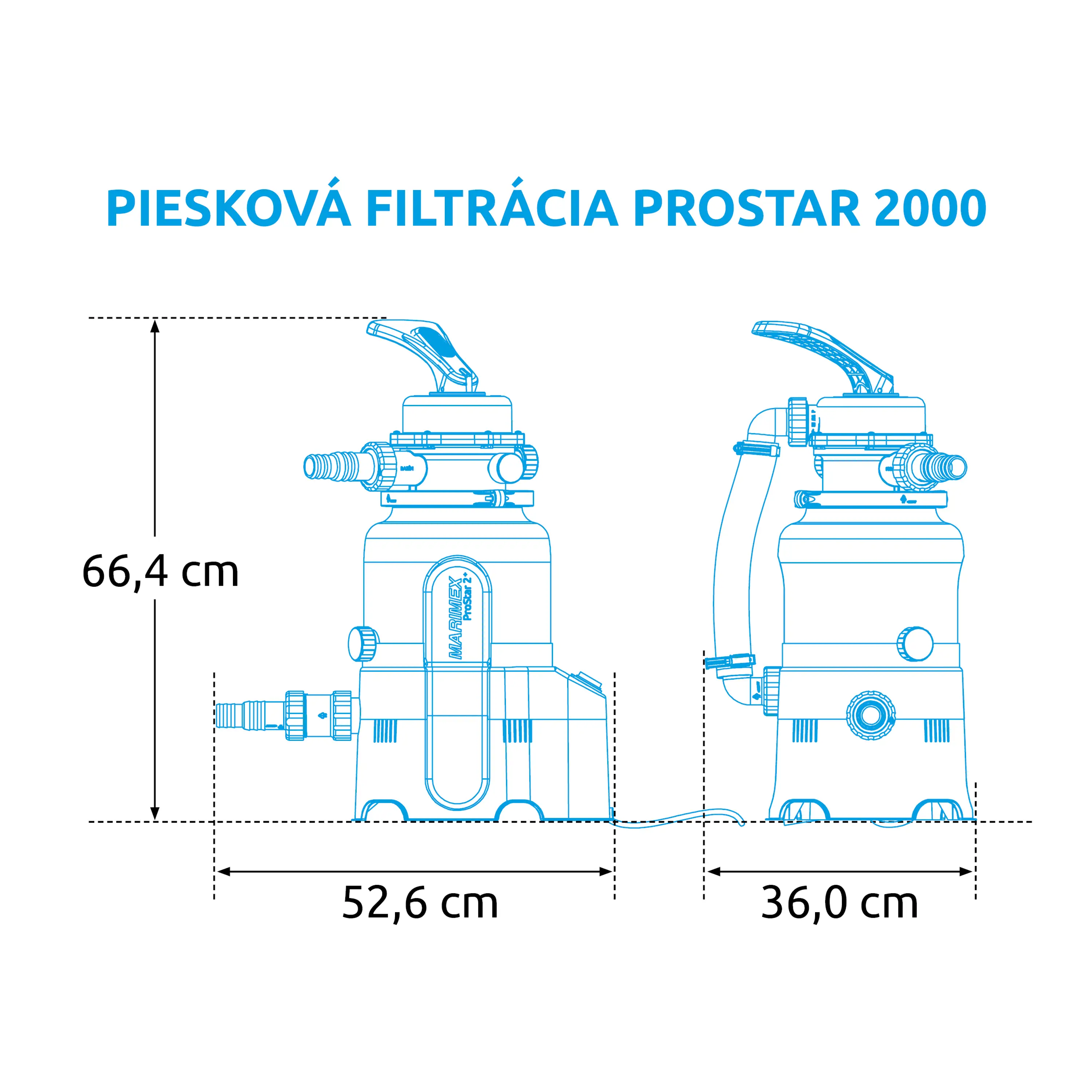 Marimex | Písková filtrace ProStar 2000 | 10604331 Obrázek