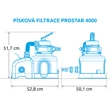 Písková filtrace Marimex ProStar 4000