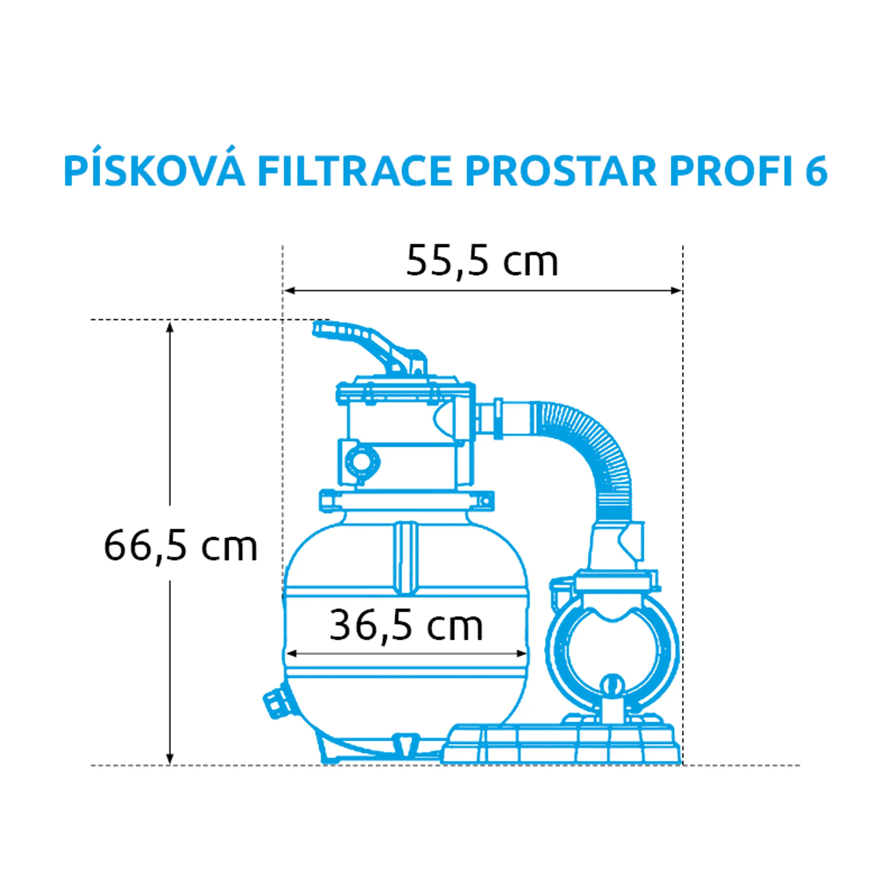 Marimex | Písková filtrace ProStar Profi 6 | 10600023 Obrázek