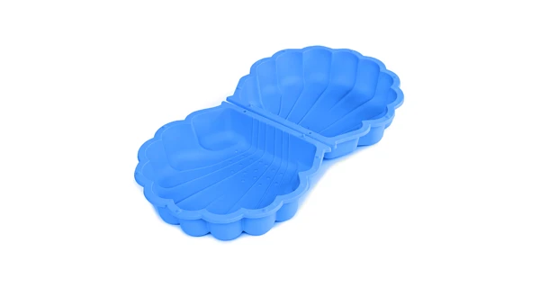 Pískoviště/bazének - mušle s krytem - modré