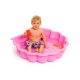 Pískoviště/bazének - mušle s krytem - růžové