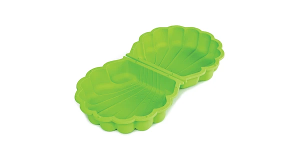 Pískoviště/bazének - mušle s krytem - zelené