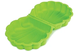 Pískoviště/bazének - mušle s krytem - zelené