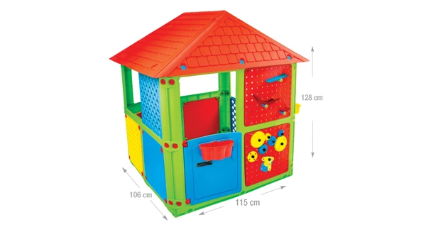 Plastový domeček Mochtoys Smart House