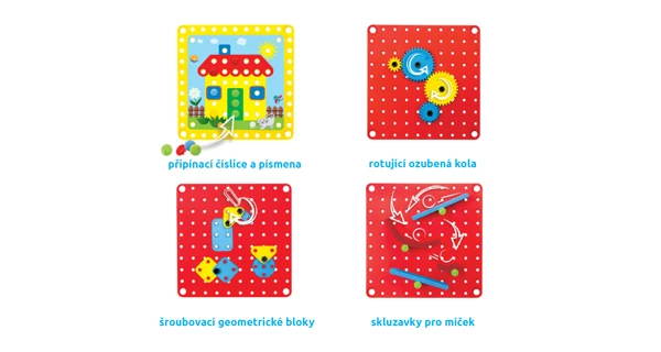 Plastový domeček Mochtoys Smart House