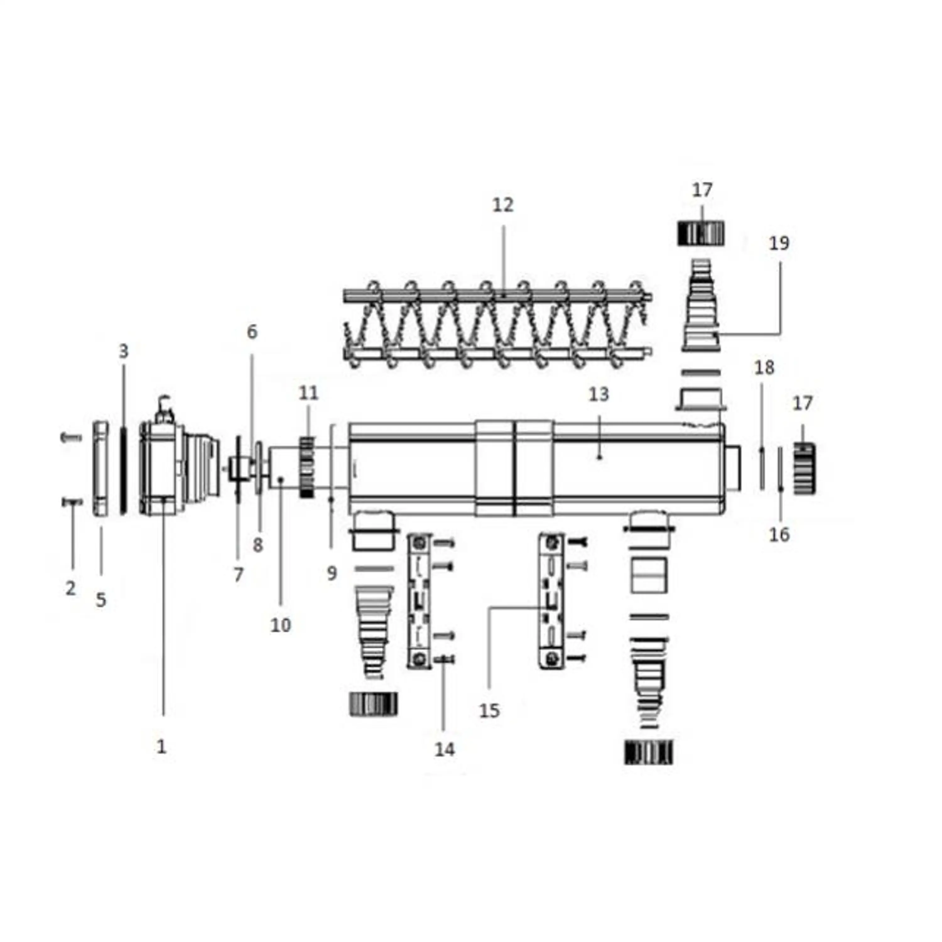 Marimex | Plastový vývod/přívod - Steril Pool | 10915077 Obrázek