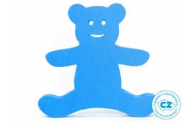 Plavecká deska Medvídek - modrá