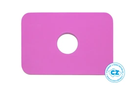 Plavecká deska Obdélník - růžová