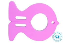 Plavecká deska Ryba - růžová