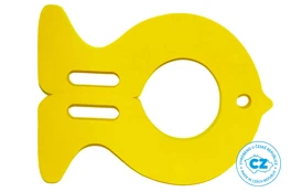 Plavecká deska Ryba - žlutá