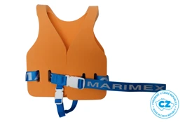 Plavecká vesta Plavčík - oranžová