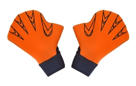 Plavecké rukavice na aquaerobic - velikost L