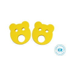 Plavecké rukávky Medvídek velký - žluté