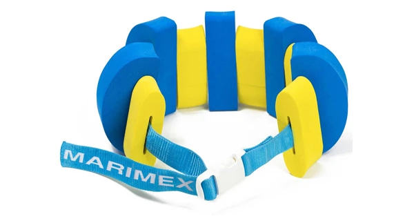Plavecký pás Plavčík 1200mm - modro/žlutý