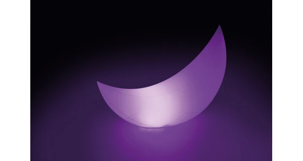 Plovoucí LED světlo - půlměsíc