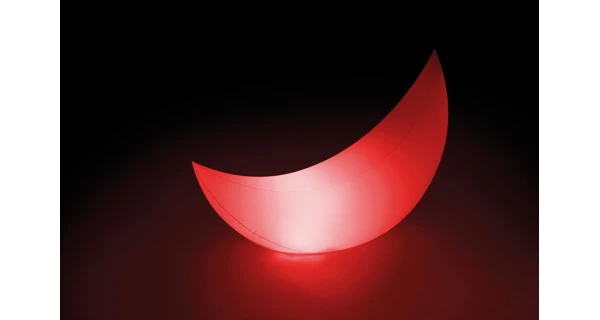 Plovoucí LED světlo - půlměsíc