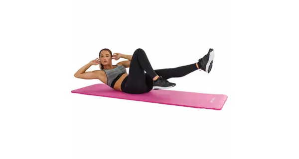 Podložka na cvičení TUNTURI s obalem, růžová