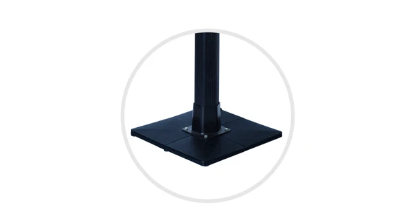 Podstavec pod solární sprchy - skládací