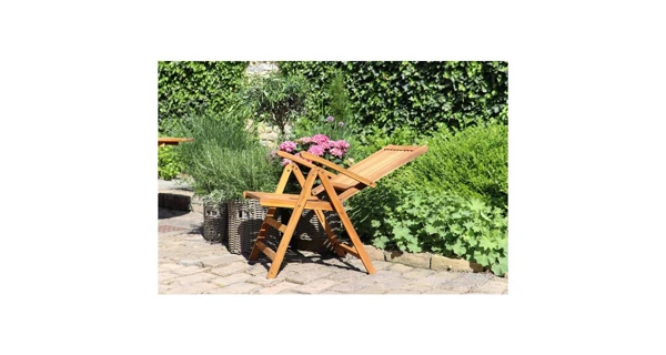 Polohovací židle Viet - akácie