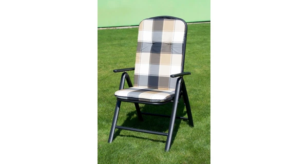 Polstrování na křeslo SCALA HOCH - béžové s kostičkami