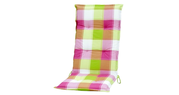 Polstrování na lehátko NAXOS HOCH - růžovo-zeleno-bílé