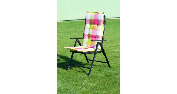 Polstrování na lehátko NAXOS HOCH - růžovo-zeleno-bílé