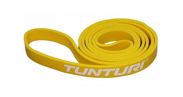 Posilovací guma Power Band TUNTURI Light žlutá