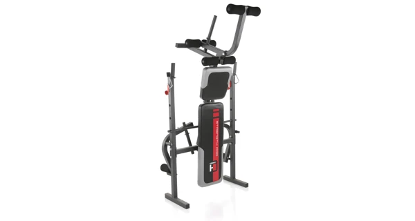 Posilovací lavice HAMMER Bermuda vč. 25 kg činek, osa 120cm, jednoručky 30cm