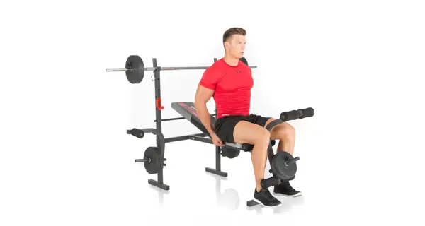 Posilovací lavice HAMMER Bermuda vč. 25 kg činek, osa 120cm, jednoručky 30cm