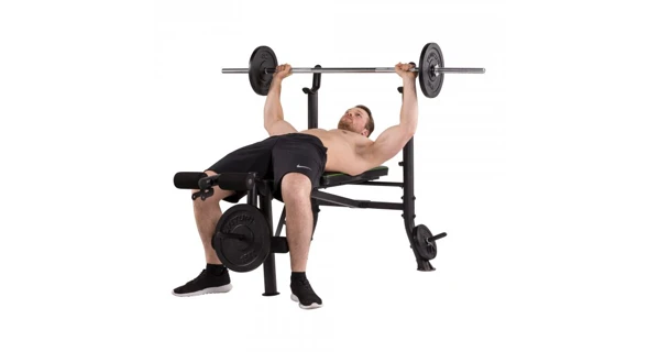 Posilovací lavice TUNTURI WB40 Compact Width Weight Bench