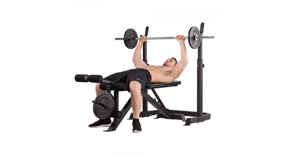 Posilovací lavice TUNTURI WB50 Mid Width Weight Bench