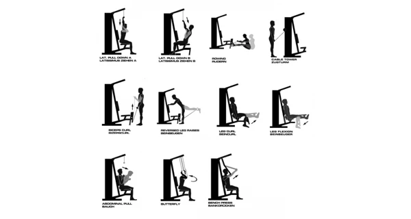 Posilovací věž FINNLO Autark 2200