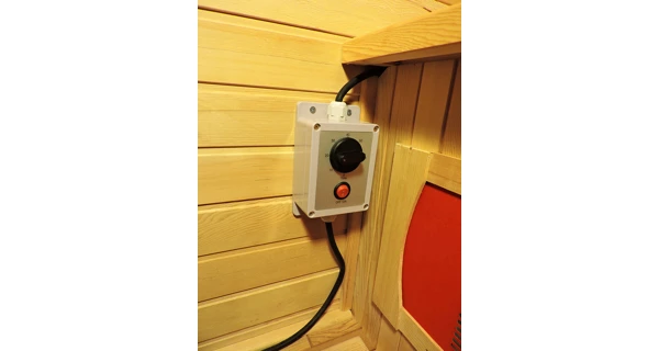 Přídavné podlahové topidlo do infrasauny