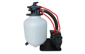 Propojovací hadice (58 cm) k filtraci Prostar Profi 8